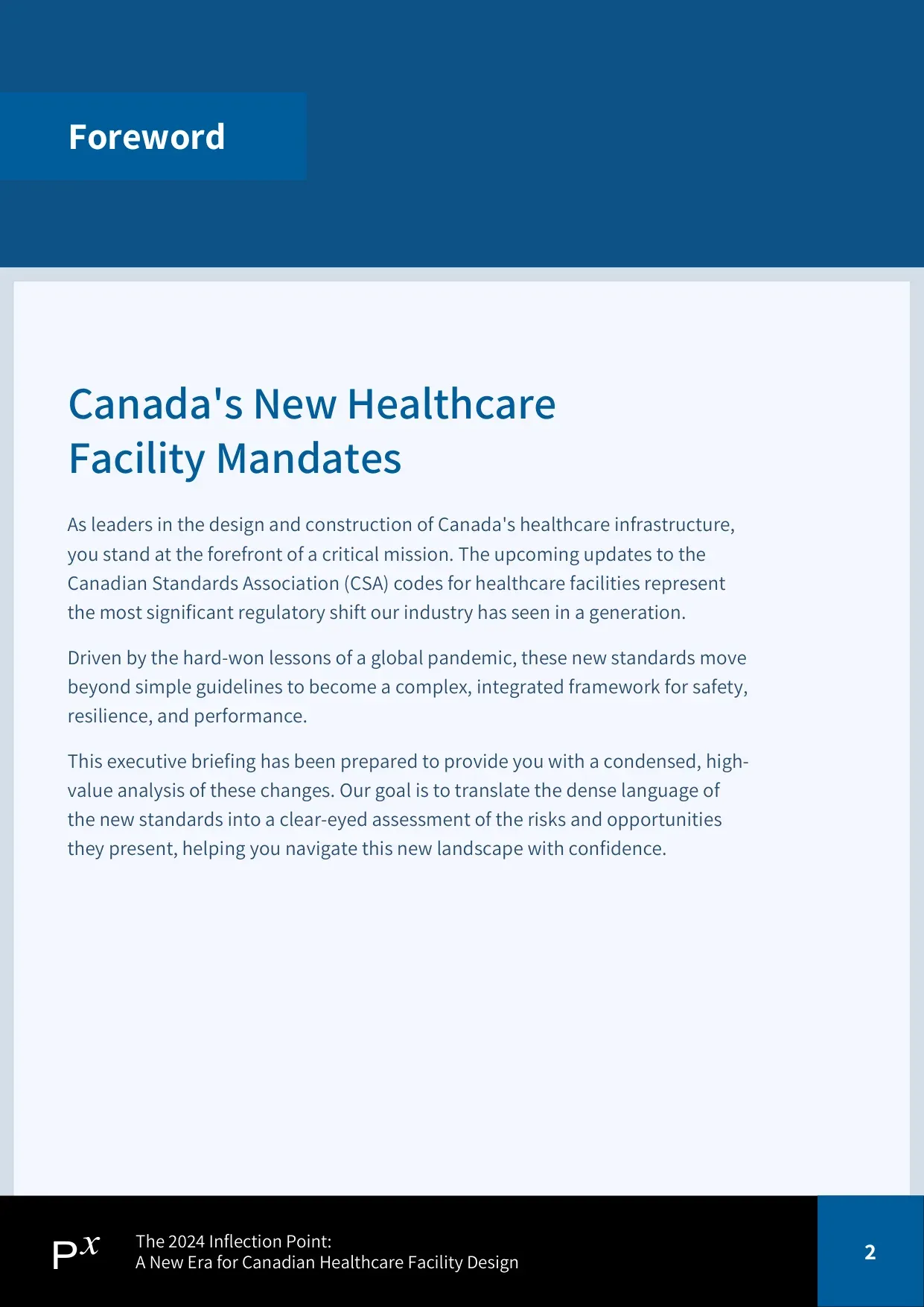 Executive briefing, page 2 of 14
